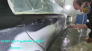 نقاشی تخصصی خودرو در مرکز نقاشی وستینال