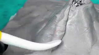 ساخت کوه آتشفشانی دکوری با روشنایی جذاب با آنی حامی Ani Hami