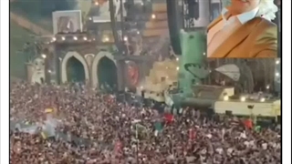 کنسرت جشن عید در باکو در فضای باز به خوانندگی اوزیر مهدی زاده