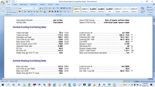 محاسبه بار گرمایی با استفاده از نرم افزار HAP 4.9