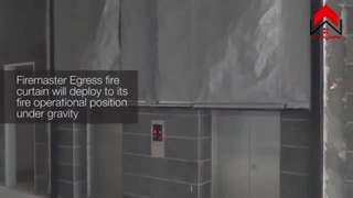 نحوه عملکرد پرده ضد دود آسانسور