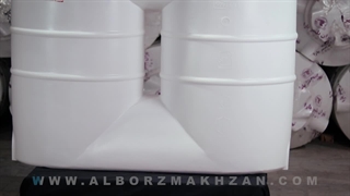 ویدیو مخزن پلی اتیلن 1000 لیتری آسانرو گرد