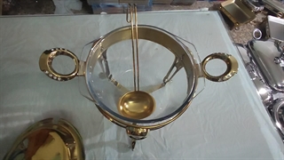 سوپ خوری استیل مدل کامل طلایی