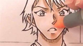 نقاشی قشنگی از هاندا شوکیچی ( آکای شوکیچی )