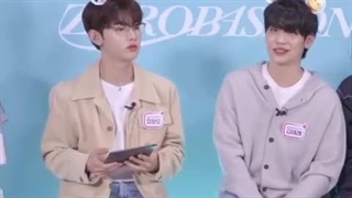 اینجا هائو و ته ره سایز دست هاشون رو مقایسه کردن و دست های ته ره بزرگ تر بود و هائو شکه شد