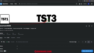 آموزش ساخت کالکشن در Opensea