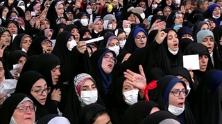 همخوانی سرود توسط معلمان و فرهنگیان در دیدار با رهبر معظم انقلاب ۱۴۰۲/۰۲/۱۲