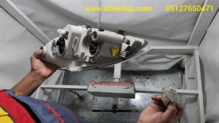 مایع شستشوی داخل چراغ خودرو