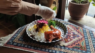 بهترین زرشک پلو رشت| کافه کباب