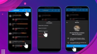 آموزش محدود کردن یا restrict کردن اینستاگرام