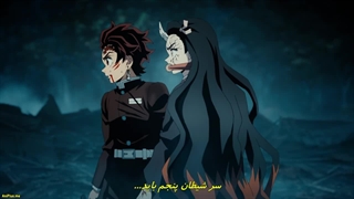 فصل 3 قسمت 6 انیمه شیطان کش‌ - kimetsu no Yaiba - Demon Slayer با زیرنویس فارسی چسپیده