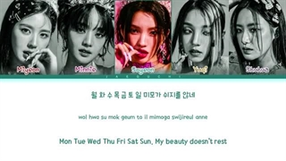 لیریک آهنگ Queencard از Gidle