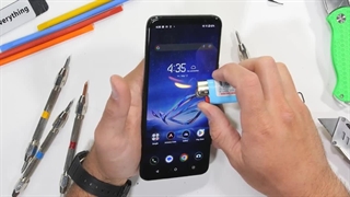 تست دوام، خراش، آتش و خمیدگی گوشی گیمینگ Asus ROG Phone 7 Ultimate