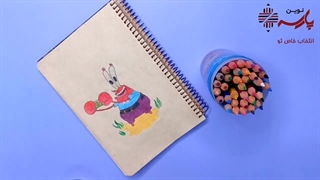 خرید مدادرنگی 36 رنگ لوله ای آریا