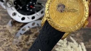 ساعت اینویکتا طلایی طرح اتوماتیک یاکوزا