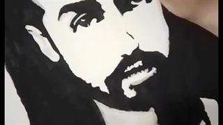 نقاشی پاپ آرت سامان جلیلی