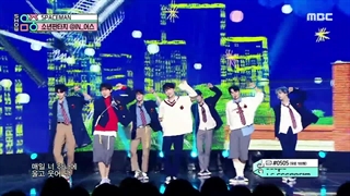 اجرای آهنگ spaceman با تهیه کنندگی سویون جی آیدل از شرکت کنندگان fantasy boys در music core