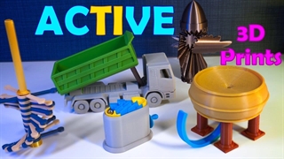 تایم لپس لذت بخش از ساخت وسایل ریلکسی با پرینتر سه بعدی