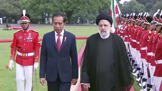 مراسم استقبال از دکتر ابراهیم رئیسی در جاکارتا - اندونزی