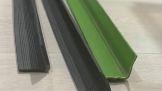 نبشی پلاستیکی ، تولید انواع نبشی بسته بندی 09197443453