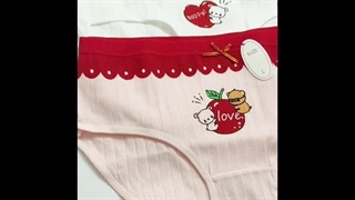 شورت نخی زنانه خرسی تدی بیر teddy bear قرمز - البرا