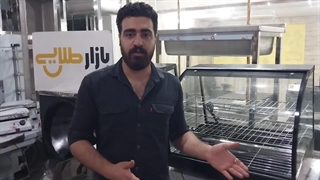 دستگاه گرمکن پیراشکی گرمخانه سمبوسه اجاق ویترینی صنعتی"بازار طلایی"۰۹۹۲۵۰۴۰۶۶۳