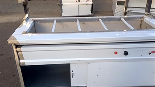 کانتر گرم ۵ لگنه سلف سرویس خطی رستورانی صنعتی"بازار طلایی"۰۹۹۲۵۰۴۰۶۶۳