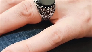 انگشتر نقره مردانه خاص