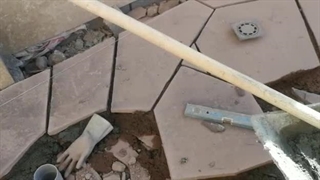 اجرای سنگ لاشه سنگ ورقه ای سنگ مالون