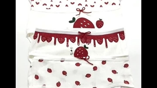 خرید شورت زنانه نخی توت فرنگی و بستنی قرمز - البرا