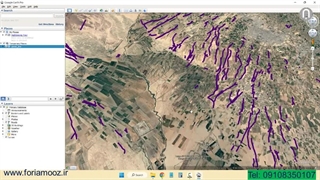 نمایش قنات ها روی Google Earth - نقشه موقعیت دقیق قنات های شهر تهران در گوگل ارث