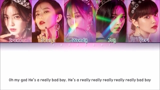 لیریک آهنگ Really bad boy از ردولوت