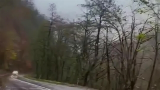 محبوبه سلطان و جاده سیاهکل به دیلمان استان گیلان زیبا