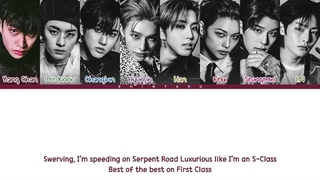 لیریکس آهنگ S-CLASS استری کیدز