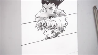 Hunter x Hunter Is Coming Back | Drawing Gon, Killua, Hisoka, Chrollo