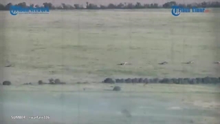 14020319: جنگ روسیه-ناتو: گیر کردن ستون زرهی ارتش اوکراین در میدان مین