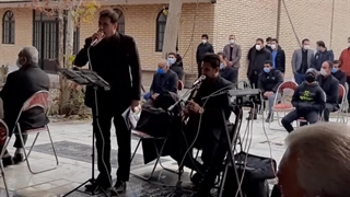 مداحی با نی سر مزار