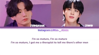 کاور Kill Bill از جونگکوک و جیمین (هوش مصنوعی)