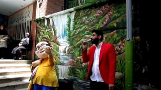 اجرای محشر جشن مدرسه با حضور عموسامان