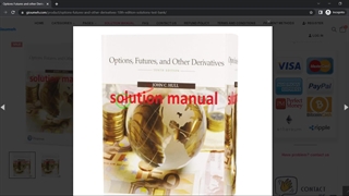 Options Futures and other Derivatives 10th edition John Hull solutions manual & Test bank