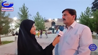 نمایشگاه صنایع دستی در شهرستان بیرجند باغ اکبریه