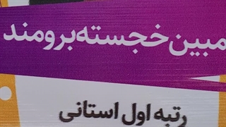 مبین خجسته برومند کسب رتبه اول منطقه ای و استانی