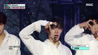 اولین اجرای گروهی fantasy boys با آهنگ gesture در موزیک کور