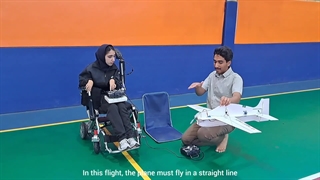 Ali Asgari Lemjiri is trying to introduce Para Aeromodelling to the Paralympics