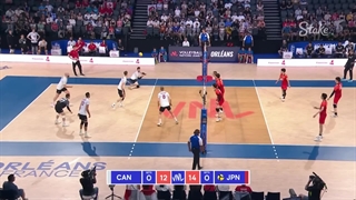 خلاصه بازی ژاپن (3) - (1) کانادا در لیگ ملتهای والیبال 2023