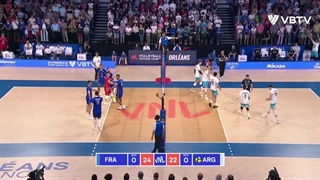 خلاصه بازی آرژانتین (۳) - (۱) فرانسه در رقابتهای لیگ ملتهای والیبال ۲۰۲۳