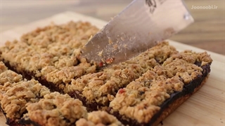 طرز تهیه شیرینی جو دوسر و خرما