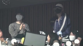 حضور جونگکوک و جیمین و تهیونگ در کنسرت یونگی