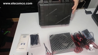 نمونه فیلم اسمبل کردن سیستم و خروجی نهایی کیس راگ استریکس ایسوس