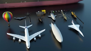 مقایسه سایز وسایل نقلیه از کوچکترین تا بزرگترین آنها